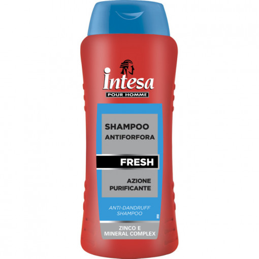 Sampon barbatesc anti-matreata Intesa Antiforfora Fresh Azione Purificante 300 ml