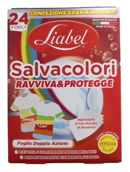 Servetele captatoare de culoare Liabel Salvacolori Ravviva & Protegge 24 buc