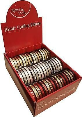 XMAS Curling Ribbon accessory ribon pachete cadou asortat 4 culori 4m