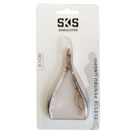 Cleste pentru unghii,otel inoxidabil, 9.1 cm SKS Sinkalstar
