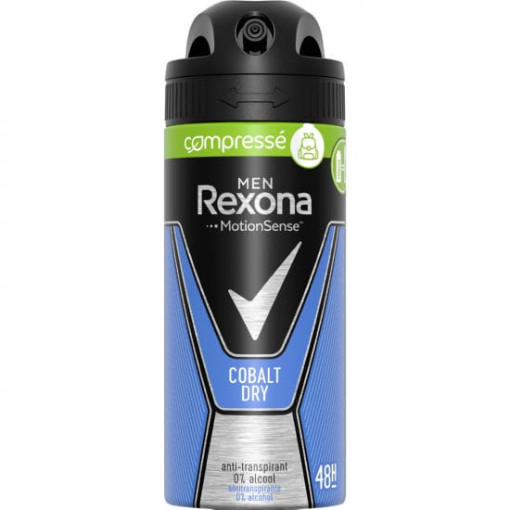 Deodorant anti-transpirant Rexona Men Cobalt Dry Compresse spray 100=200 ml