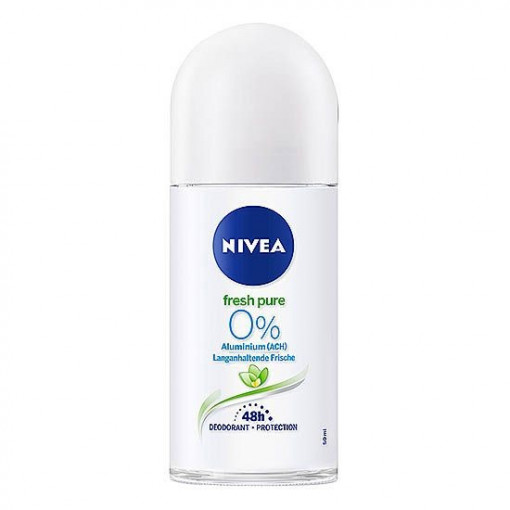 Deodorant antiperspirant roll-on Nivea Fresh Pure 50 ml