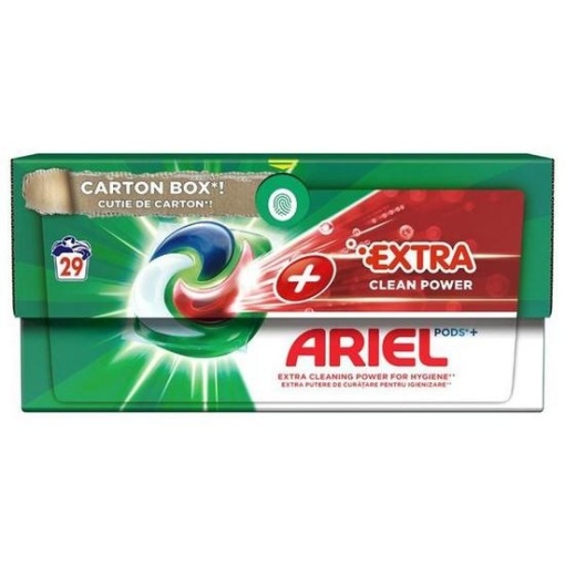 Detergent capsule Ariel Pods+ Extra Clean Power 29 buc 745.3 g