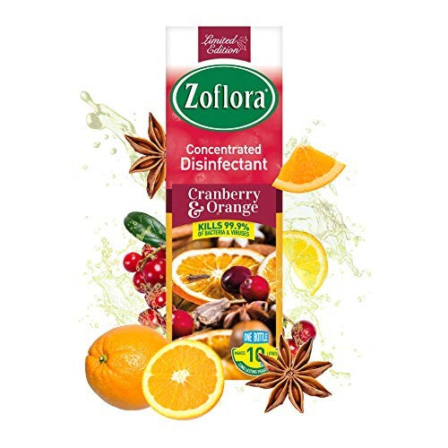 Dezinfectant antibacterian Zoflora Cranberry & Orange concentrat 250 ml