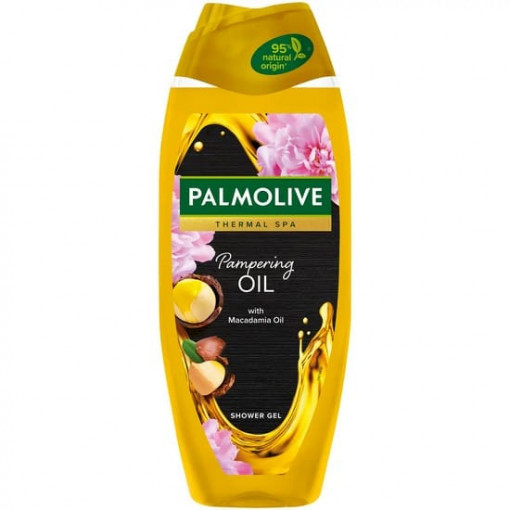 Gel de dus Palmolive Thermal Spa Pampering Oil Macadamia Oil 500 ml