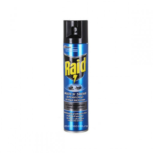 Insecticid spray pentru muste si tantari Raid 400 ml