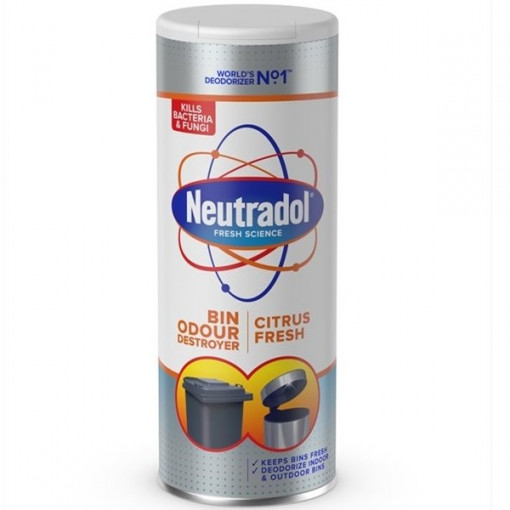 Neutradol Fresh Science Bin Odour Destroyer Citrus fresh odorizant cos gunoi 350 g