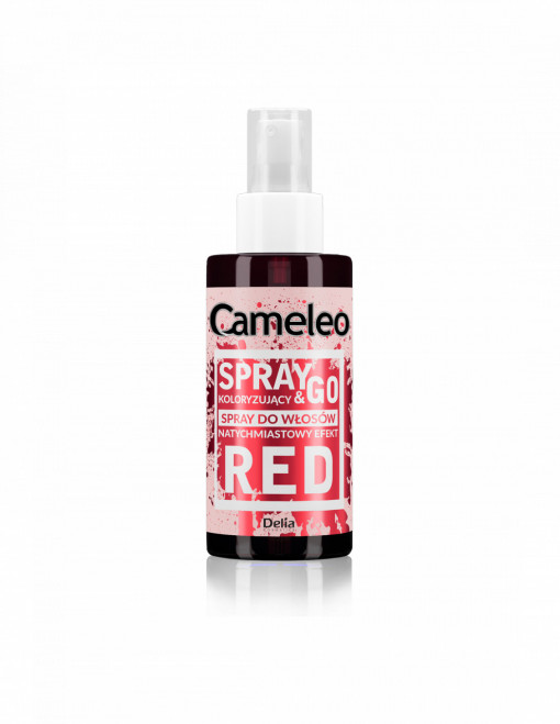 Nuantator spray colorant Cameleo Spray Color & Go Red Delia Cosmetics 150 ml