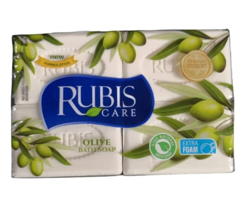 Rubis Olive sapun rufe natural 4X125 g