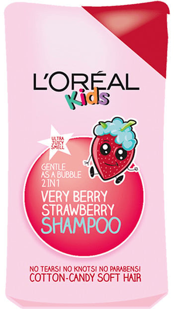 Sampon par pentru copii, L'Oreal Kids Very Berry Strawberry 250 ml