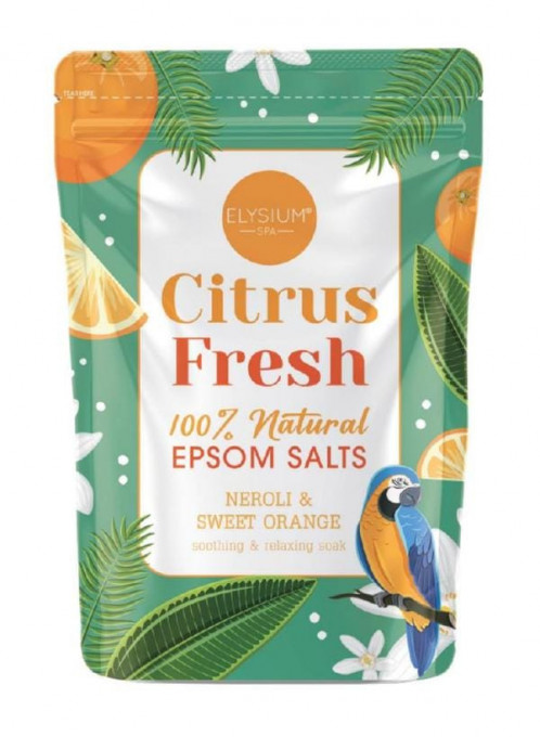 Sare de baie Elysium Spa Epsom Citrus Fresh Neroli & Sweet Orange 450 g