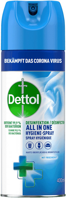 Spray dezinfectant Dettol All in One mit Frischeduft 400 ml