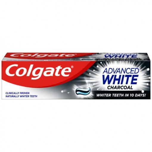 Colgate Advanced White Charcoal pasta de dinti cu carbune activ 100 ml