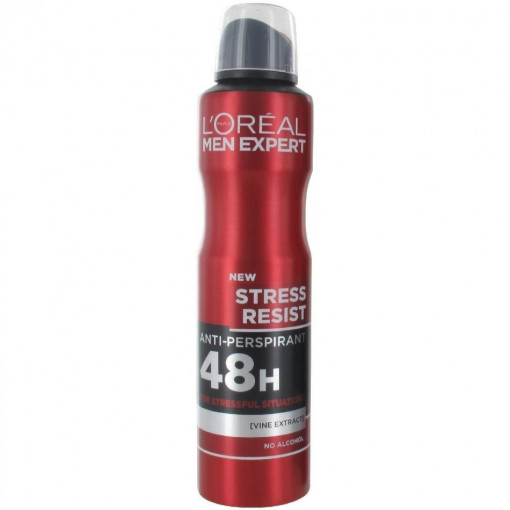 Deodorant antiperspirant 48H spray L'Oreal Men Expert Stress Resist 250 ml