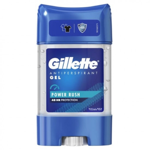 Deodorant antiperspirant Gillette Power Rush gel 70 ml