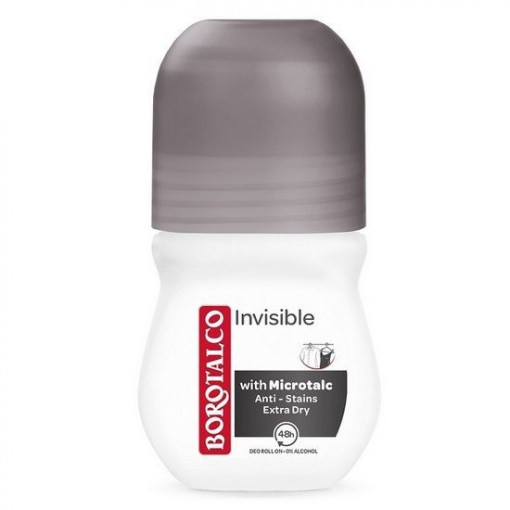 Deodorant antiperspirant roll-on Borotalco Invisible 50 ml