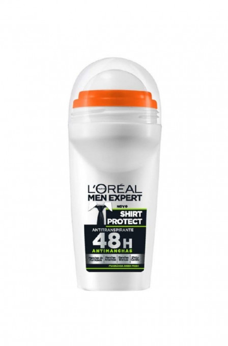 Deodorant antiperspirant roll-on L'Oreal Men Expert Shirt Protect Mark Fighting 50 ml