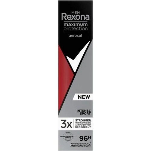 Deodorant antiperspirant spray aerosol Rexona Men Maximum Protection 96H Intense Sport 100 ml