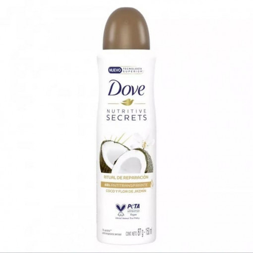 Deodorant antitranspirant Dove Nutritive Secrets Coco y Flor de Jazmin 150 ml