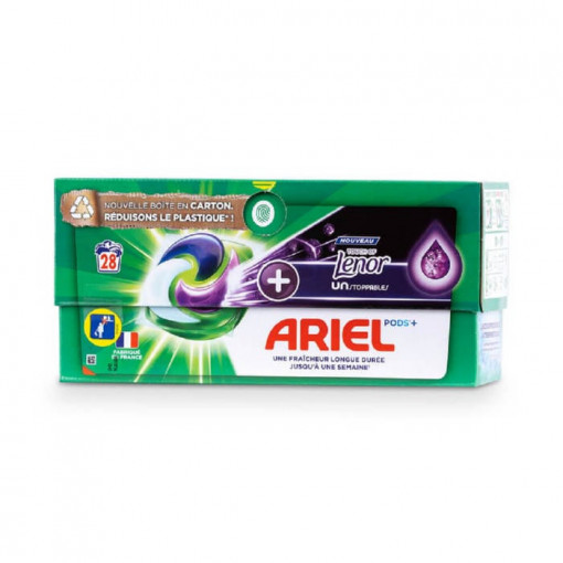 Detergent capsule Ariel Allin1 Pods Touch of Lenor UnStoppables Lavande 28 buc 621.6 g