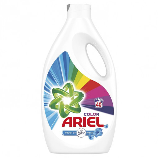 Detergent gel concentrat Ariel Touch of Lenor Fresh 40 spalari, 2200 ml