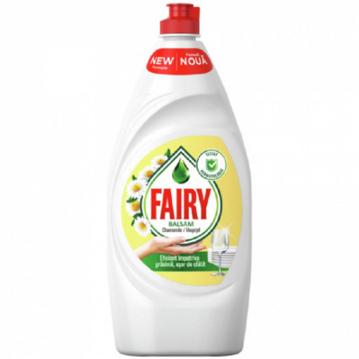 Detergent lichid pentru vase, Fairy Active Balsam Chamomile 400 ml