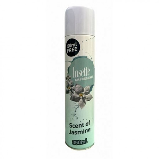 Insette Air Freshner Scent of Jasmine odorizant camera spray 350 ml