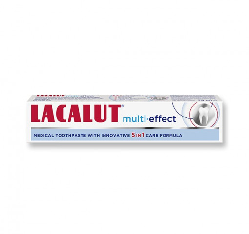 Lacalut Multi-Effect 5 in 1 pasta de dinti 75 ml