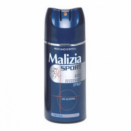 Malizia Sport No Alcool Natural Protection deodorant spray unisex 150 ml