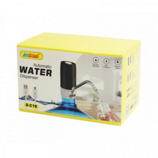 Pompa electrica pentru apa cu incarcare USB, Andowl