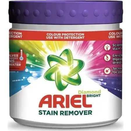 Pudra pentru indepartarea petelor, rufe colorate Ariel Diamond Bright Stain Remover Color 500g