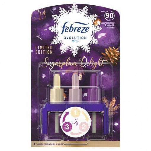 Rezerva odorizant Febreze 3volution Sugarplum Delight 20 ml