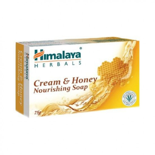 Sapun solid Himalaya Herbals Cream & Honey Soap 75 g
