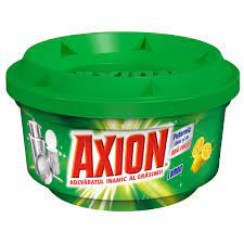 Solutie pasta degresanta pentru vase Axion Lemon 225g