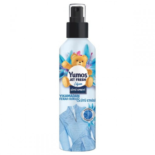 Spray parfumant pentru imbracaminte Yumos Jet Fresh Lilyum 200 ml