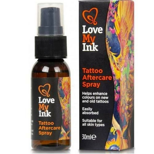 Spray pentru intretinerea tatuajelorTattoo Aftercare Spray Love My Ink 30ml