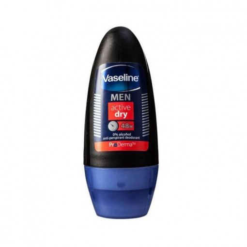 Vaseline Men active dry 48h deodorant antiperspirant roll-on 50 ml
