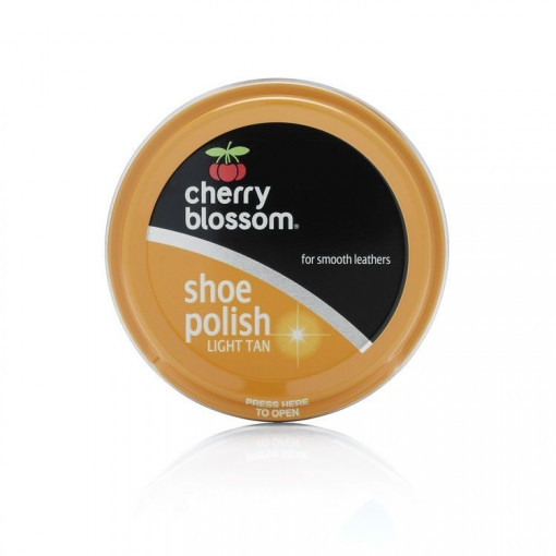 Cherry Blossom shoe polish maro deschis crema incaltaminte 50 ml