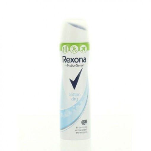 Deodorant anti-transpirant Rexona Cotton Dry Compressed spray 75=150 ml