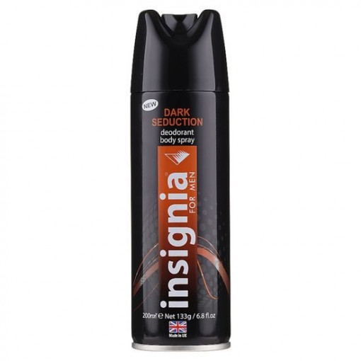 Deodorant body spray Insignia For Men Dark Seduction 200 ml
