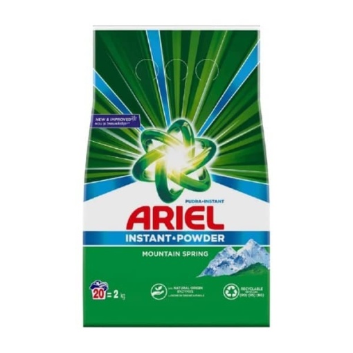 Detergent pudra Ariel Instant Dissolution Mountain Spring 20 spalari 1.5 Kg