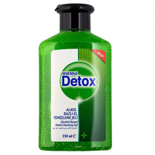 Gel dezinfectant maini si suprafete Detox 250 ml