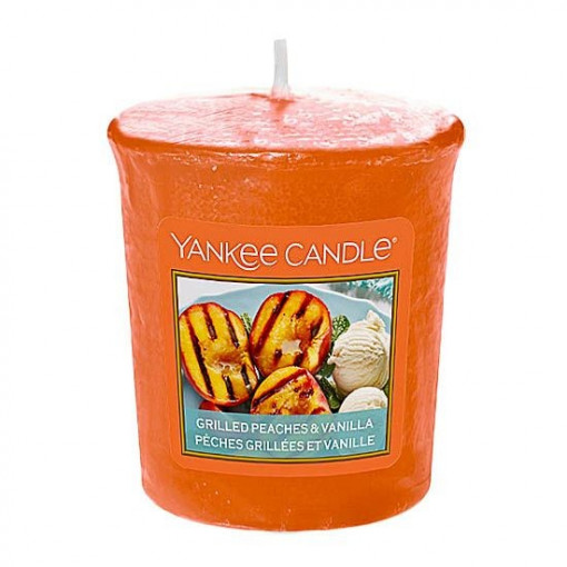 Lumanare parfumata Yankee Candle Grilled Peaches & Vanilla 49 g