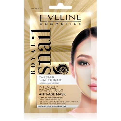 Masca de fata anti-age Royal Snail Eveline Cosmetics 2 x 5 ml