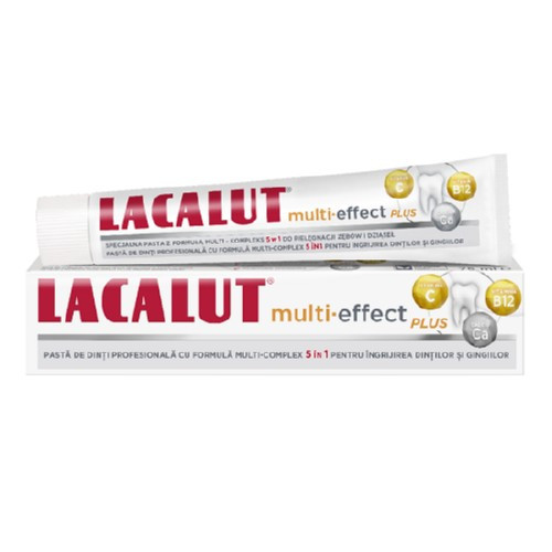 Pasta de dinti Lacalut 5in1 Multi-Effect Plus 75 ml