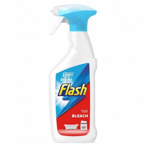 Solutie curatare cu clor Flash (Mr. Proper) with Bleach pulverizator 450 ml