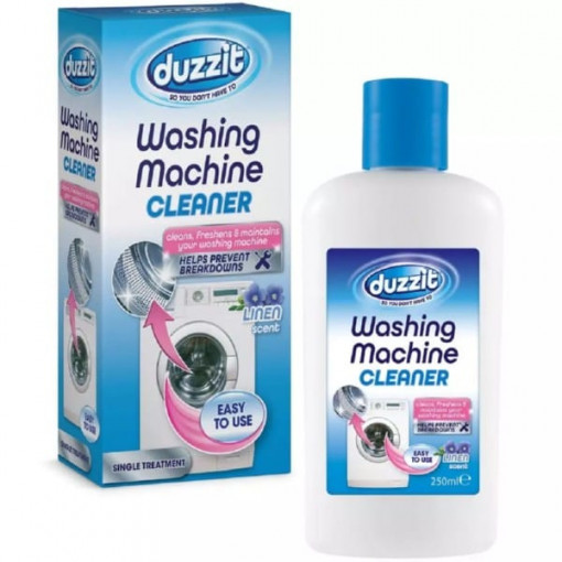 Solutie curatare masina de spalat rufe Duzzit Washing Machine Cleaner Linen 250 ml