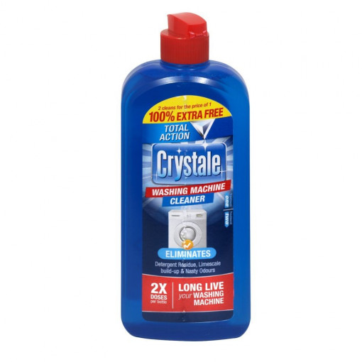 Solutie curatat masina de spalat Crystale Total Action Washing Machine Cleaner, 500 ml