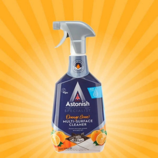 Solutie degresanta multi-suprafete spray Astonish Specialist Orange Grove 750 ml