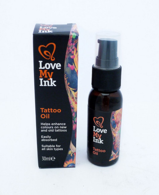 Tattoo Oil Love My Ink ulei pentru intretinerea tatuajelor 30ml